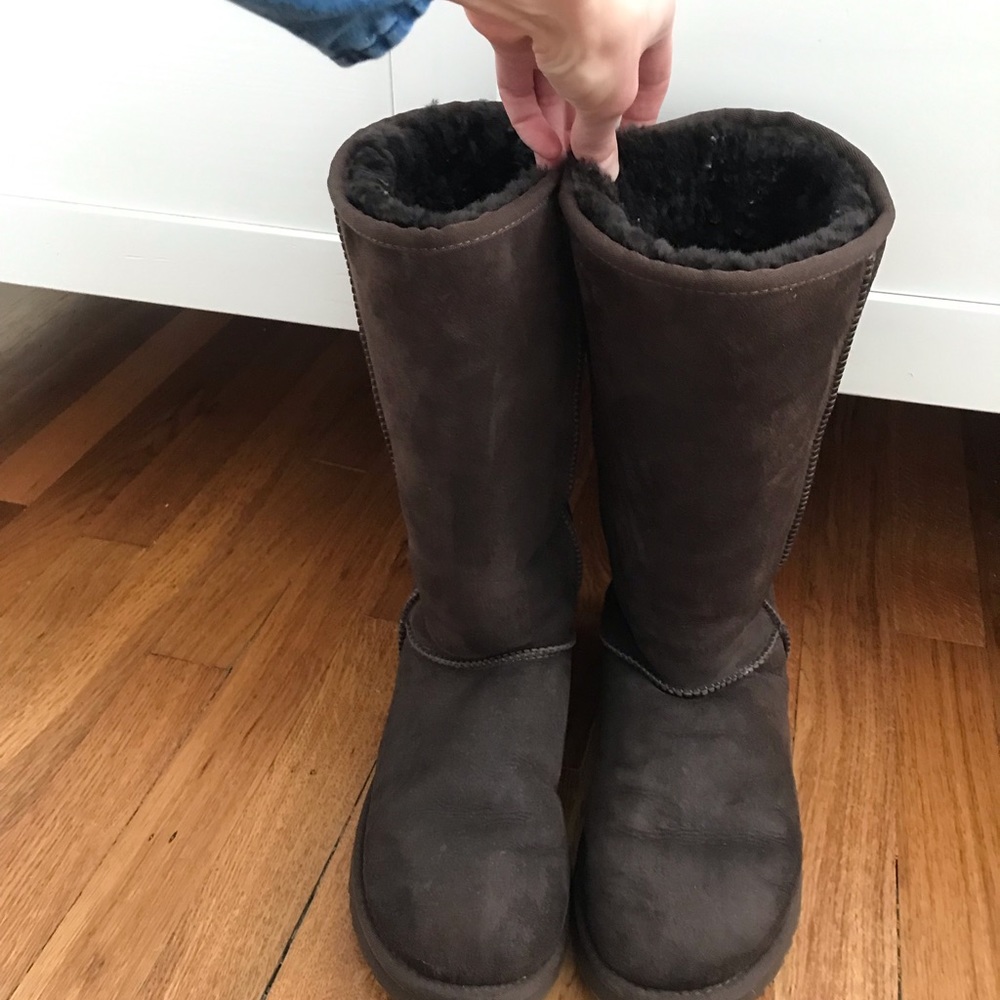 Dark Brown Uggs, women’s size 9